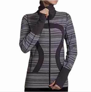 Lululemon In Stride Jacket Strata Stripe EUC